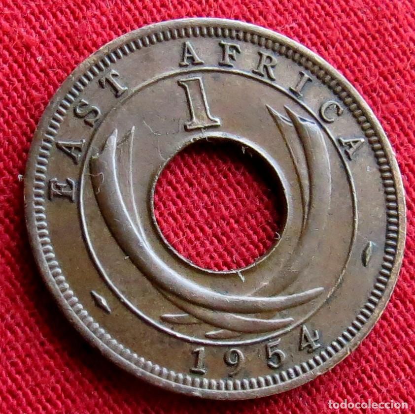 Monedas antiguas de &Aacute;frica: Africa Oriental 1 cent 1954