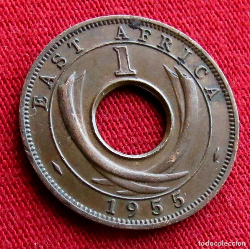 Monedas antiguas de &Aacute;frica: Africa Oriental 1 cent 1955