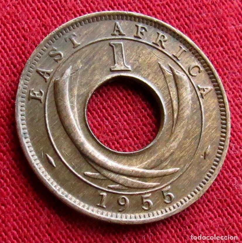 Monedas antiguas de &Aacute;frica: Africa Oriental 1 cent 1955 H