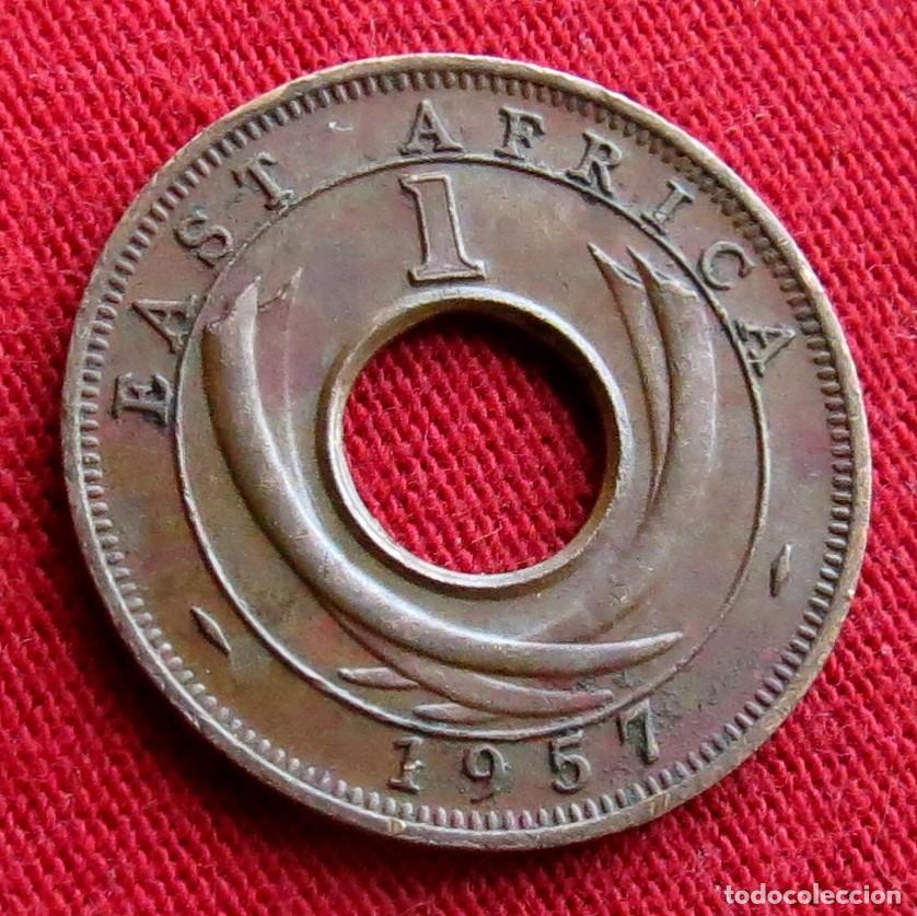 Monedas antiguas de &Aacute;frica: Africa Oriental 1 cent 1957