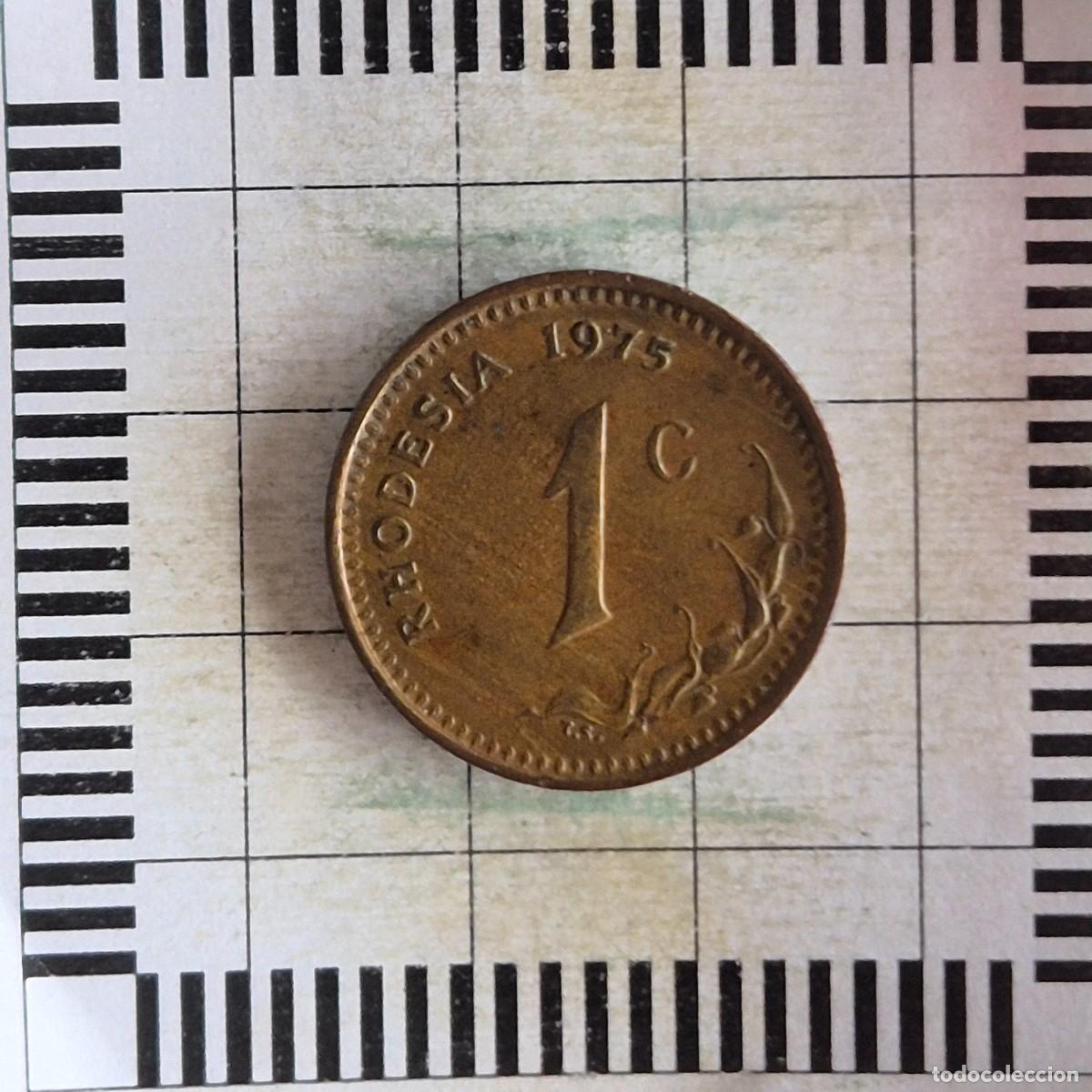 Alte M&uuml;nzen aus Afrika: 1 CENT, RHODESIA. 1975. (KM#10).