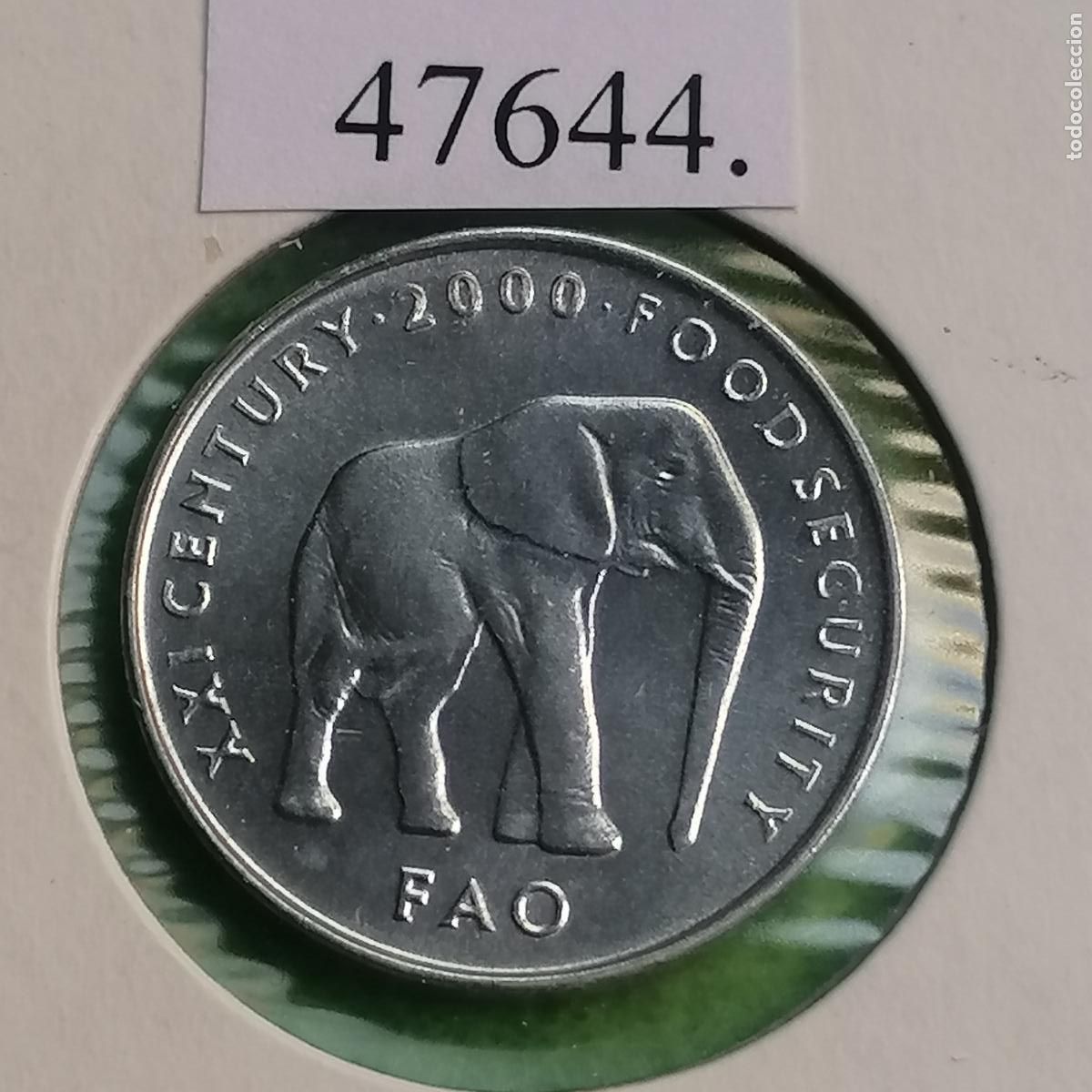 Old Coins of Africa: Somalia 5 shillings 2000, FAO, scellini, chelines