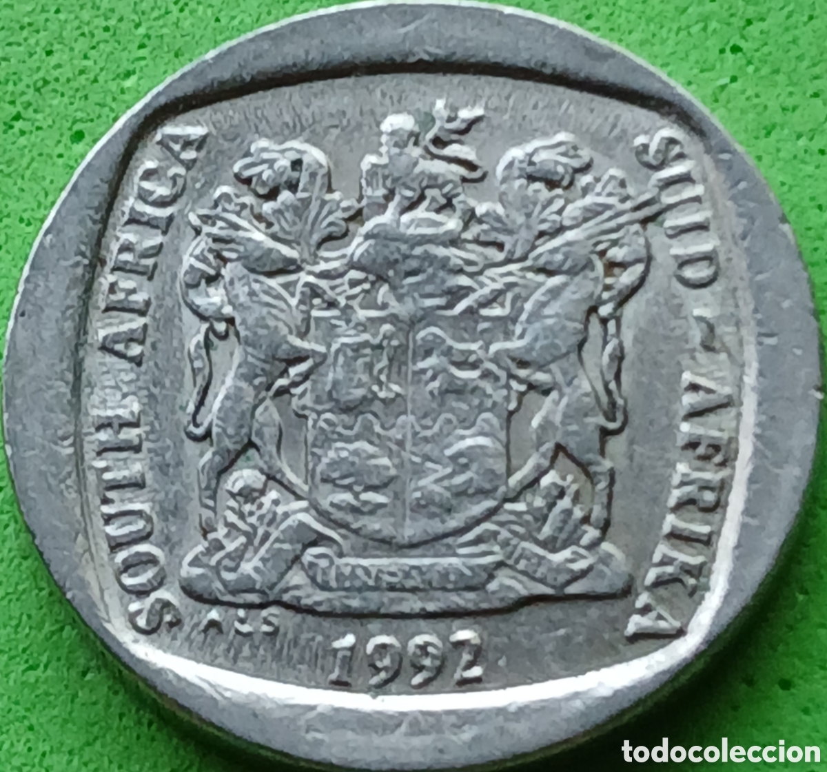 Monedas antiguas de &Aacute;frica: South &Aacute;frica 1 rand 1992 km#138