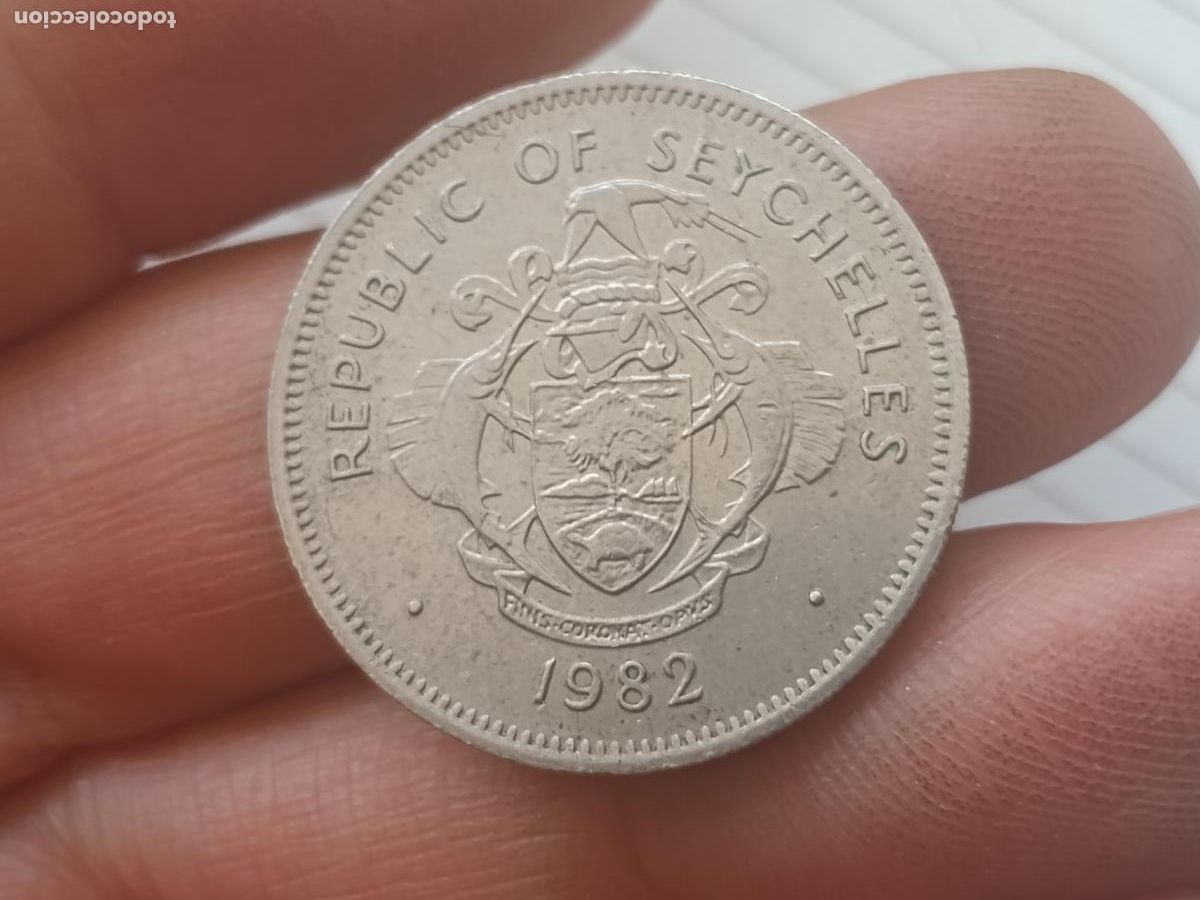 Monedas antiguas de &Aacute;frica: 1 RUPIA, SEYCHELLES. 1982 - Foto 1