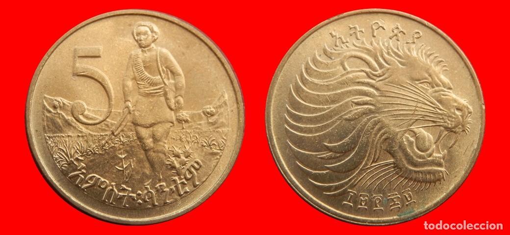 Monedas antiguas de &Aacute;frica: 5 CENTIMOS 1969 ETHIOPIA-151734