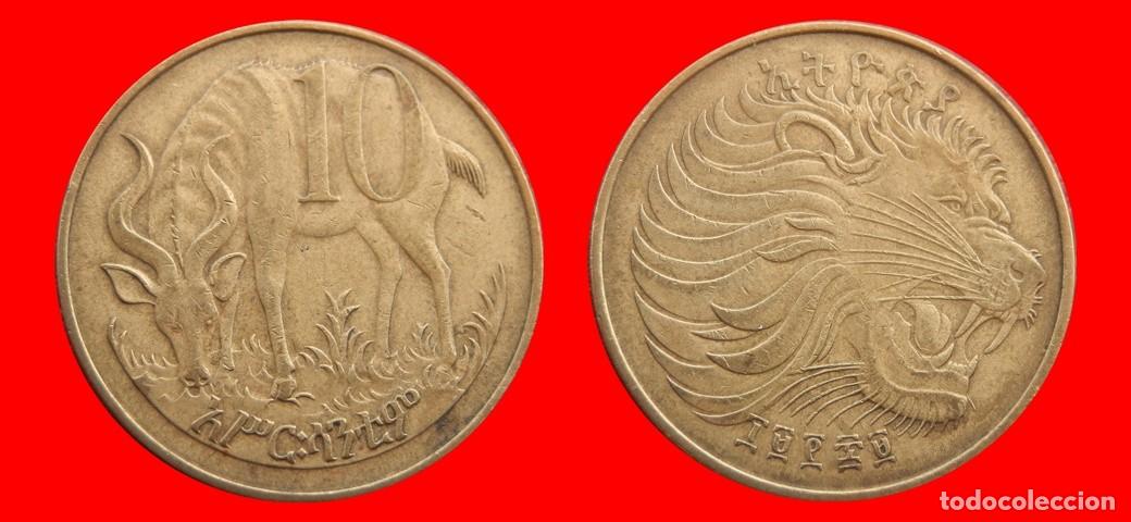 Monedas antiguas de &Aacute;frica: 10 CENTIMOS 1969 ETHIOPIA-151735