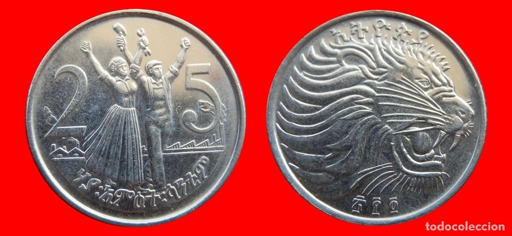 Monedas antiguas de &Aacute;frica: 25 CENTIMOS 2004 ETHIOPIA-151737