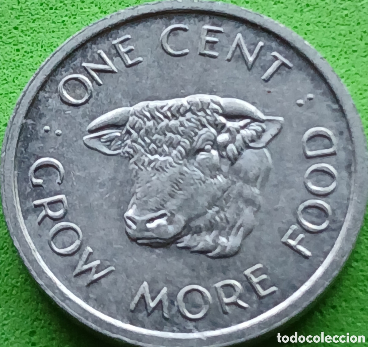 Monedas antiguas de &Aacute;frica: Seychelles one cent 1972 FAO km#17