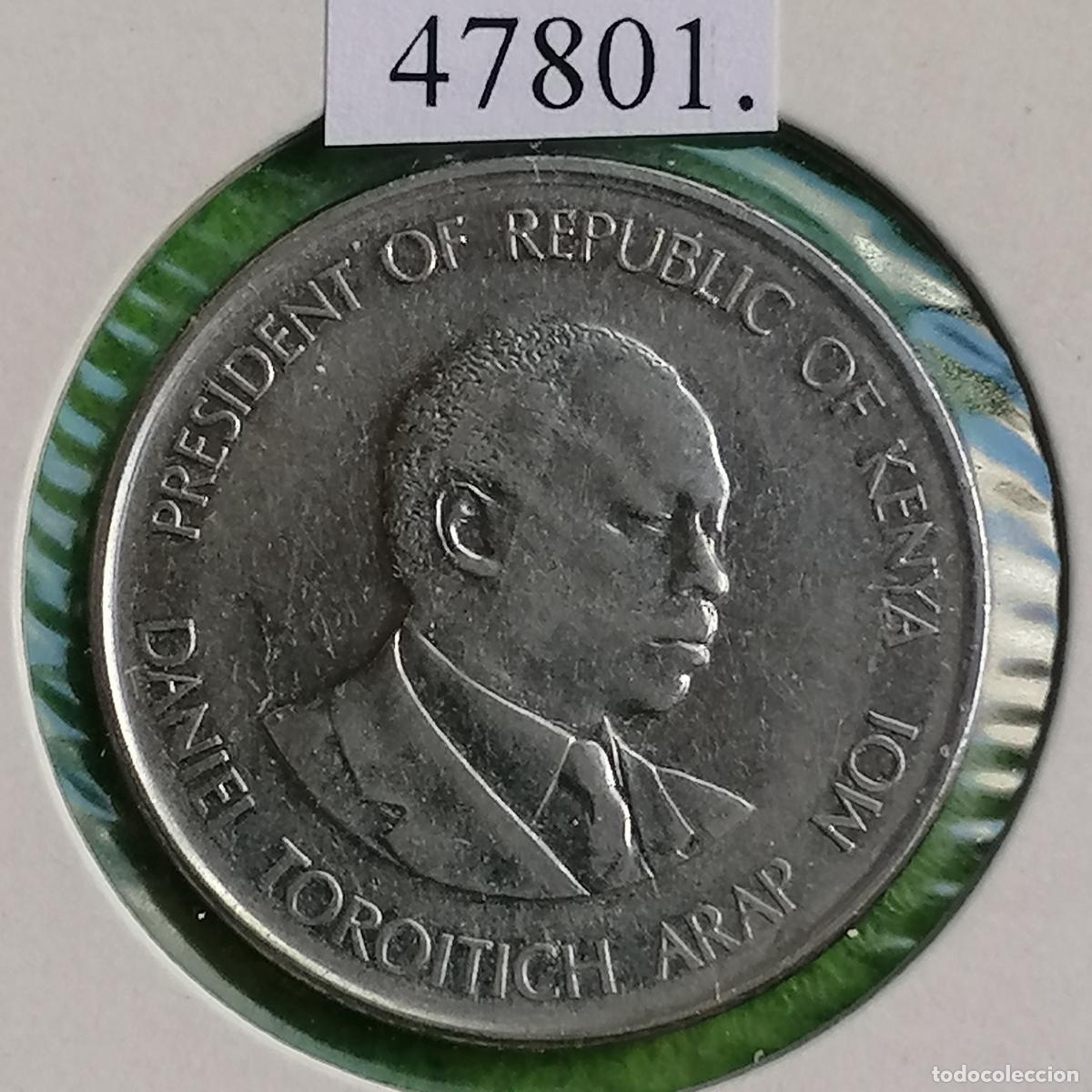 Monedas antiguas de &Aacute;frica: Kenia 1 shilling 1994