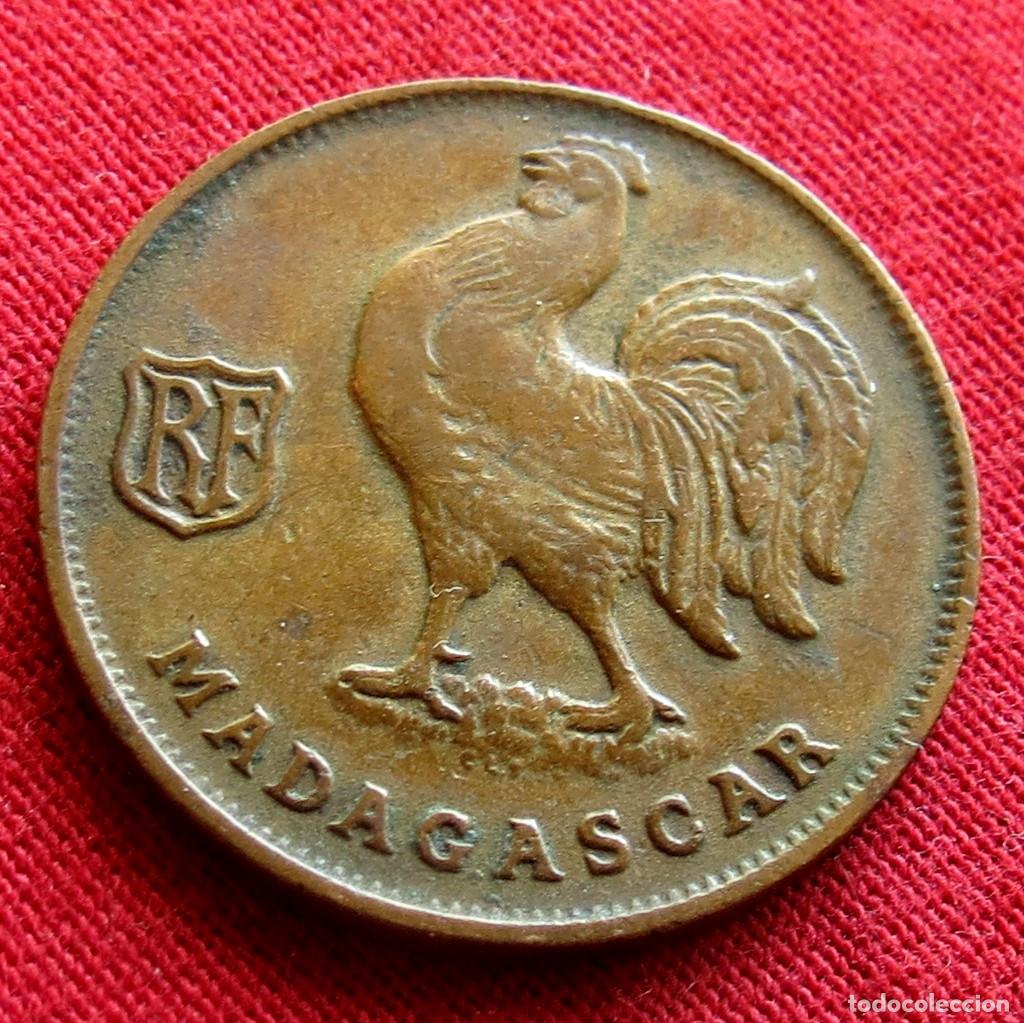 Old Coins of Africa: Madagascar 1 franc 1943