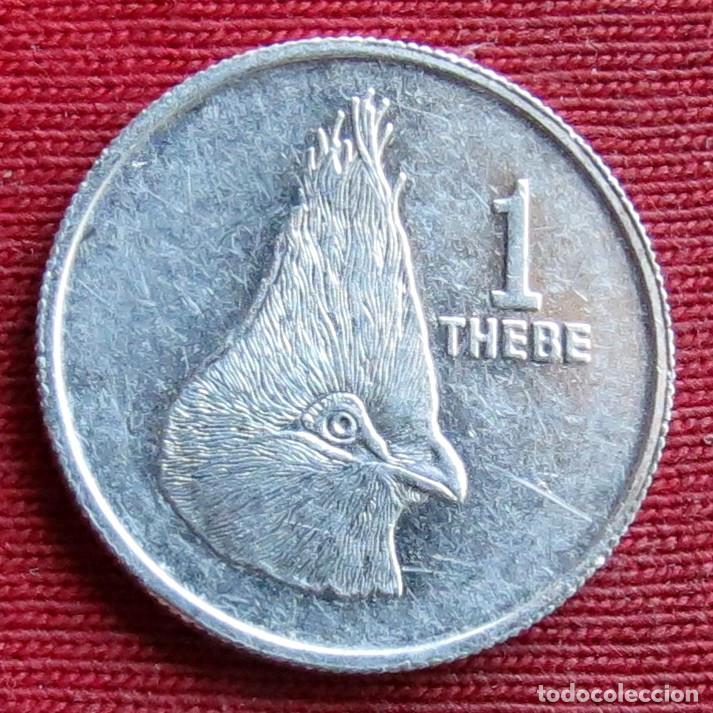 Monedas antiguas de &Aacute;frica: Botswana Botsuana 1 thebe 1989 KM# 3 Lt 209