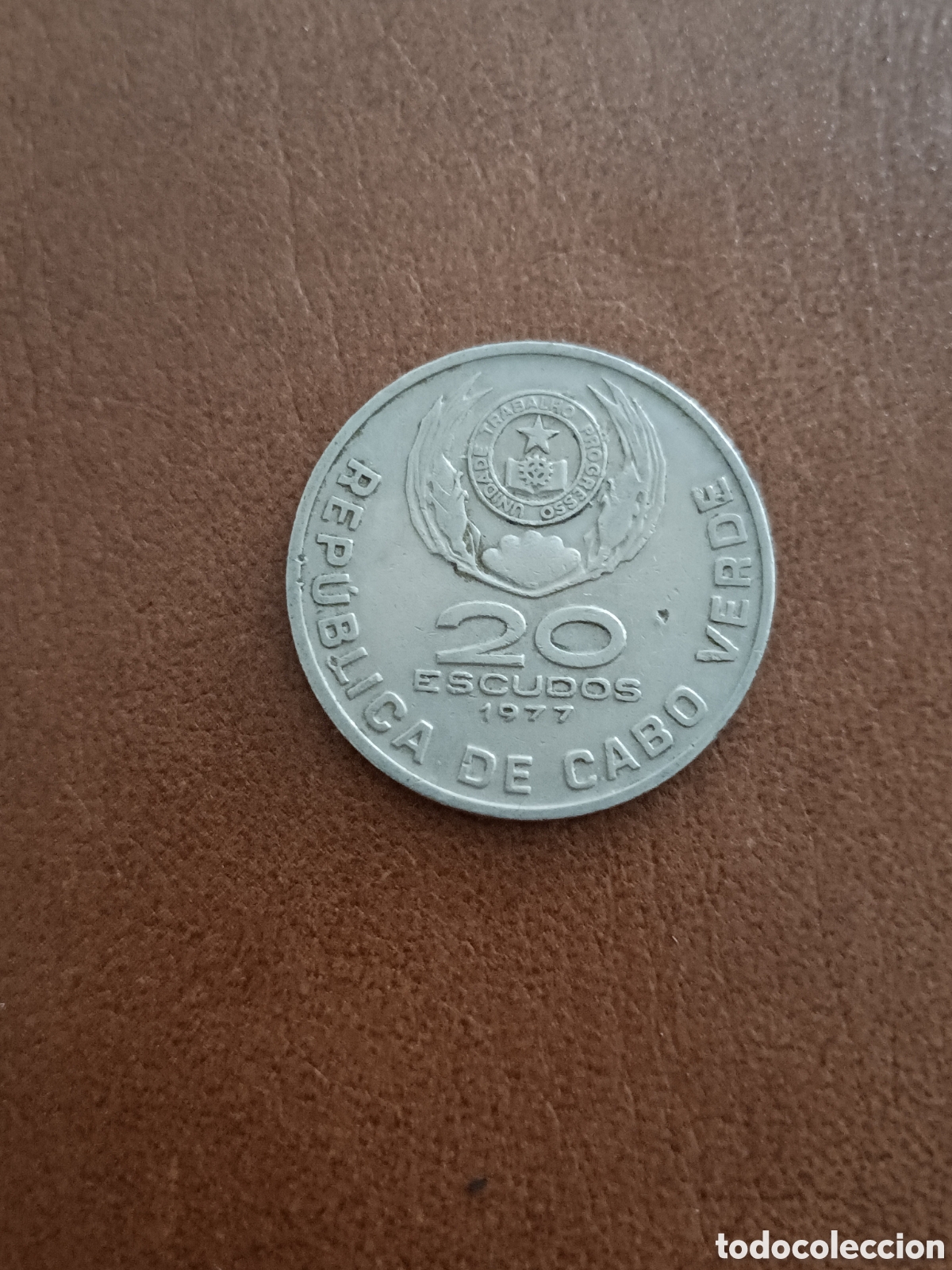 Monedas antiguas de &Aacute;frica: 20 ESCUDOS 1977 - CABO VERDE