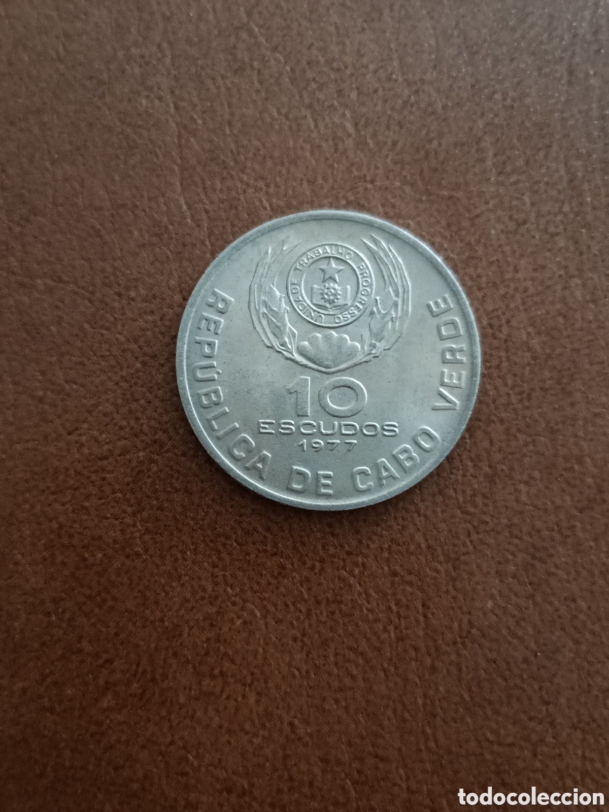 Monedas antiguas de &Aacute;frica: 10 ESCUDOS 1977 - CABO VERDE