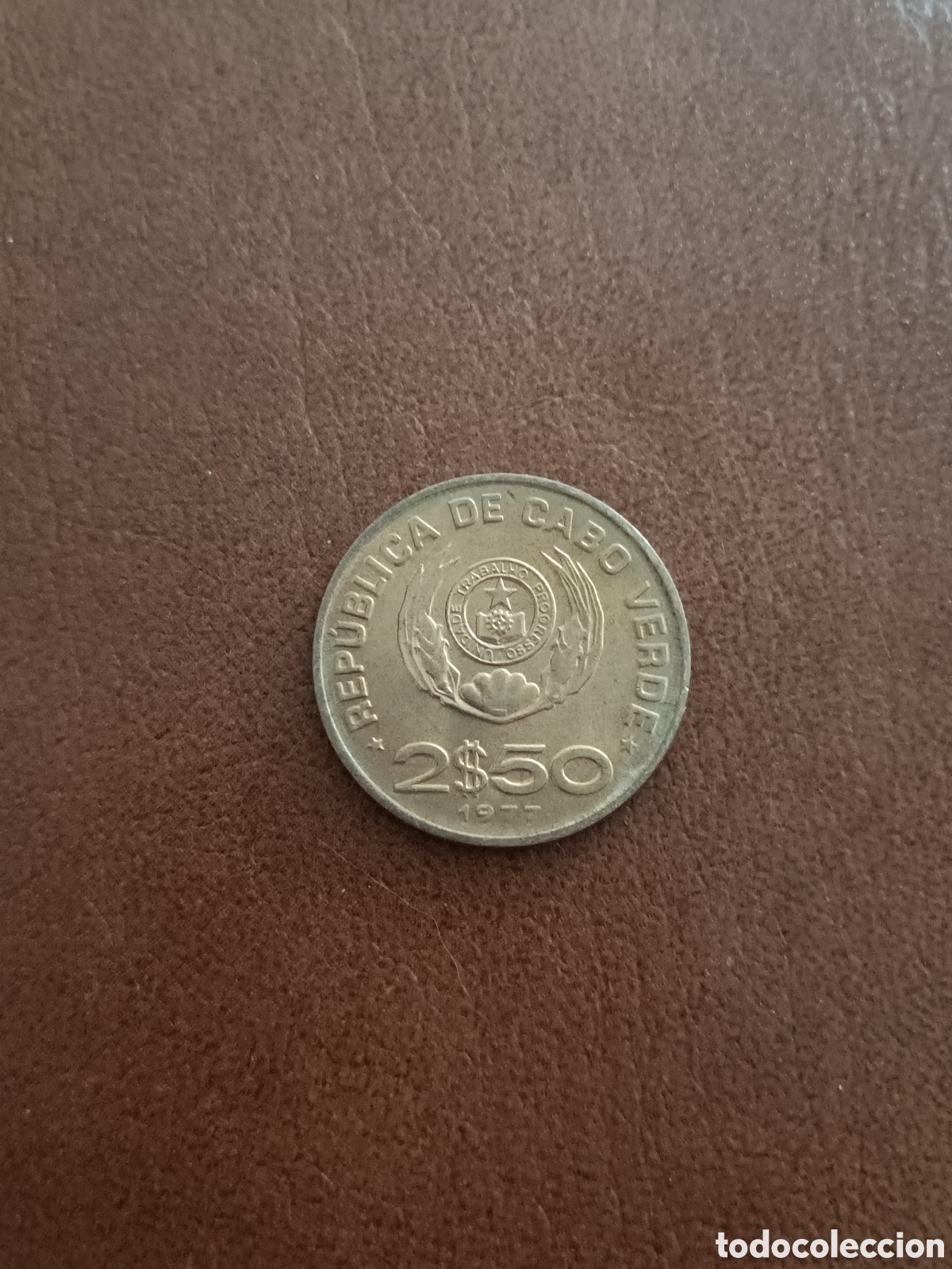 Monedas antiguas de &Aacute;frica: 2,5 ESCUDOS 1977 - CABO VERDE