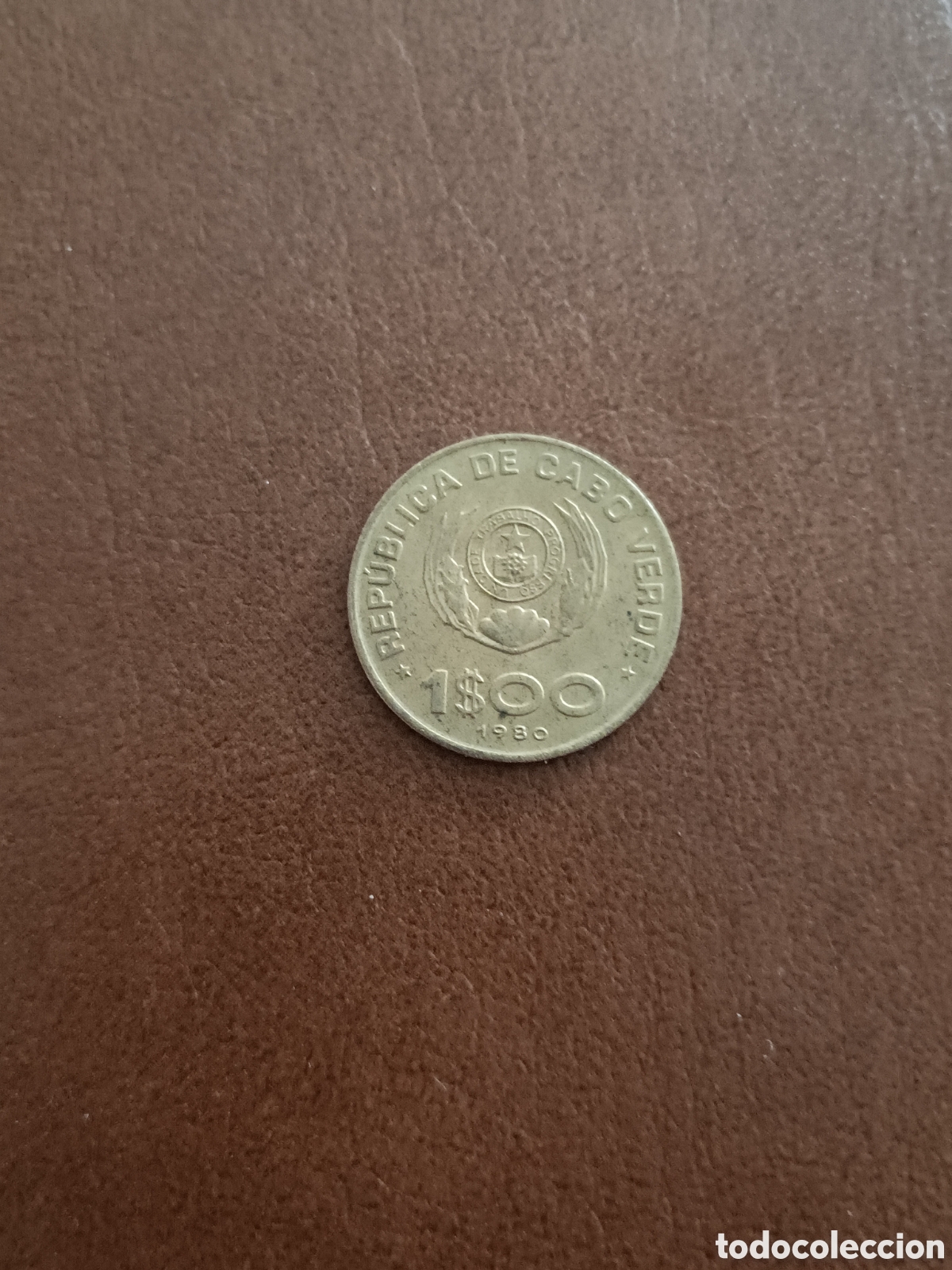 Monedas antiguas de &Aacute;frica: 1 ESCUDO 1980 - CABO VERDE
