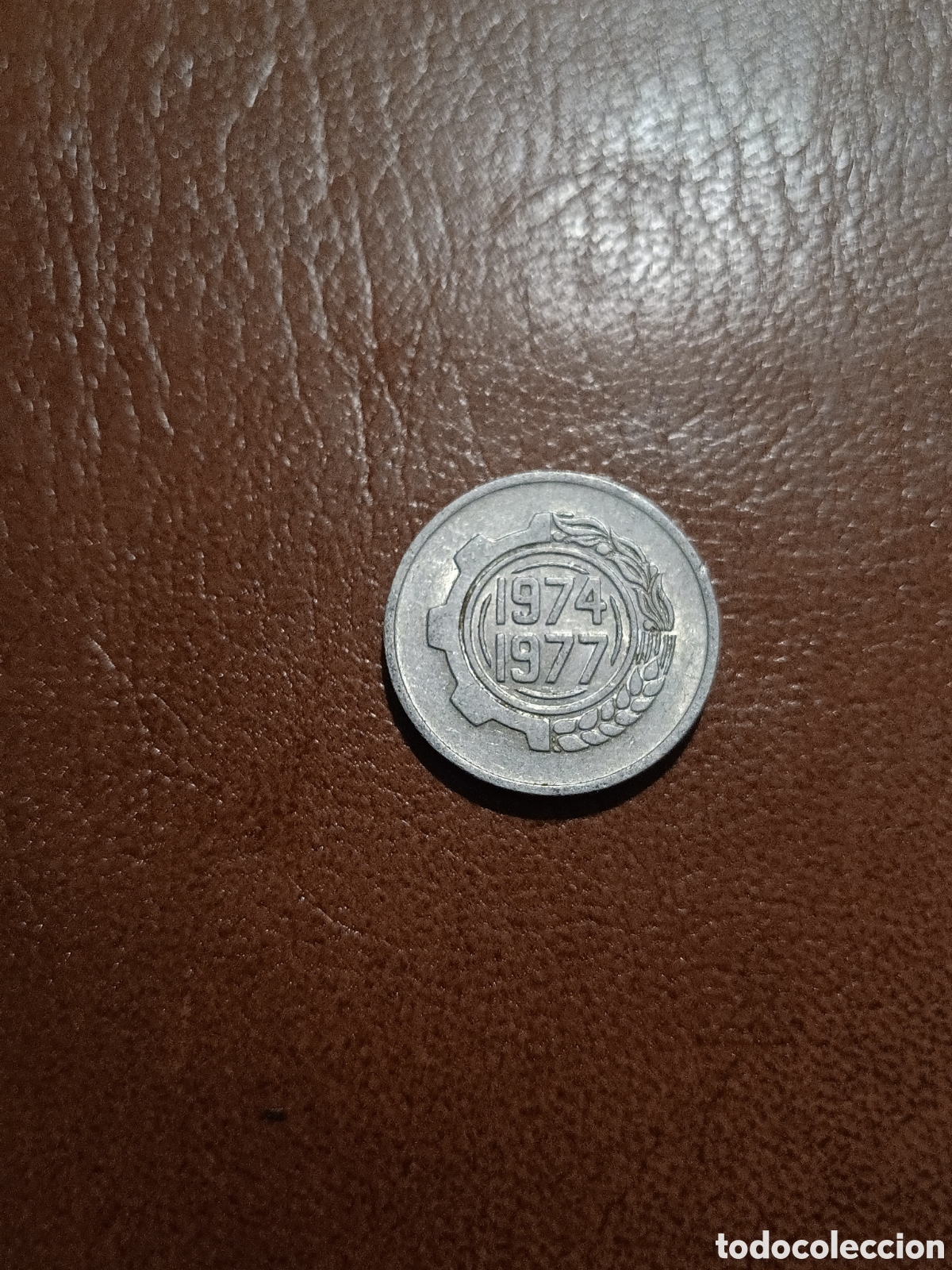 Monedas antiguas de &Aacute;frica: 5 CENTIMOS 1974-1977 - ARGELIA