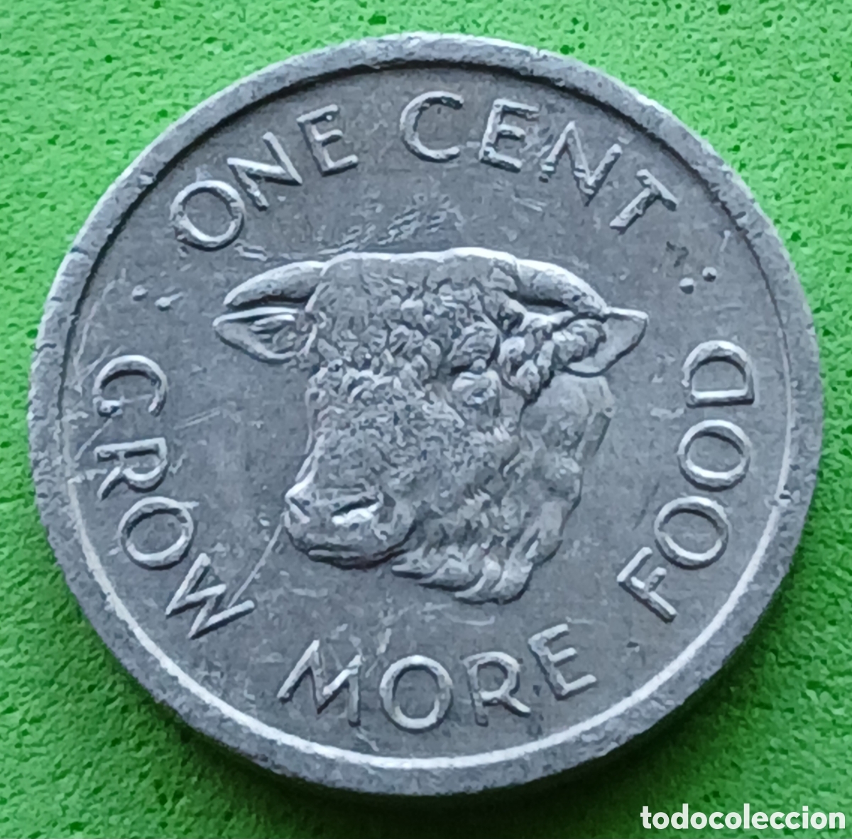 Monedas antiguas de &Aacute;frica: Seychelles one cent 1972 km#17 FAO