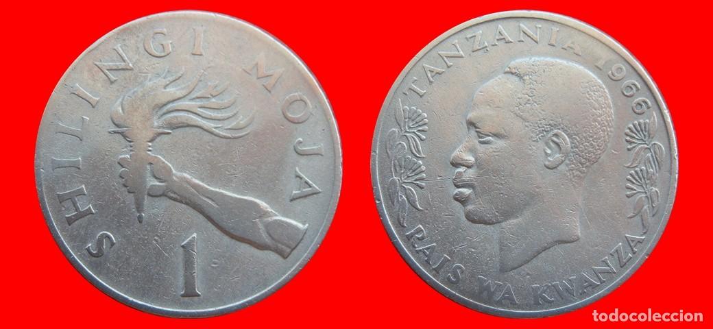 Monedas antiguas de &Aacute;frica: 1 CHELIN SHILINGI 1966 TANZANIA-151948