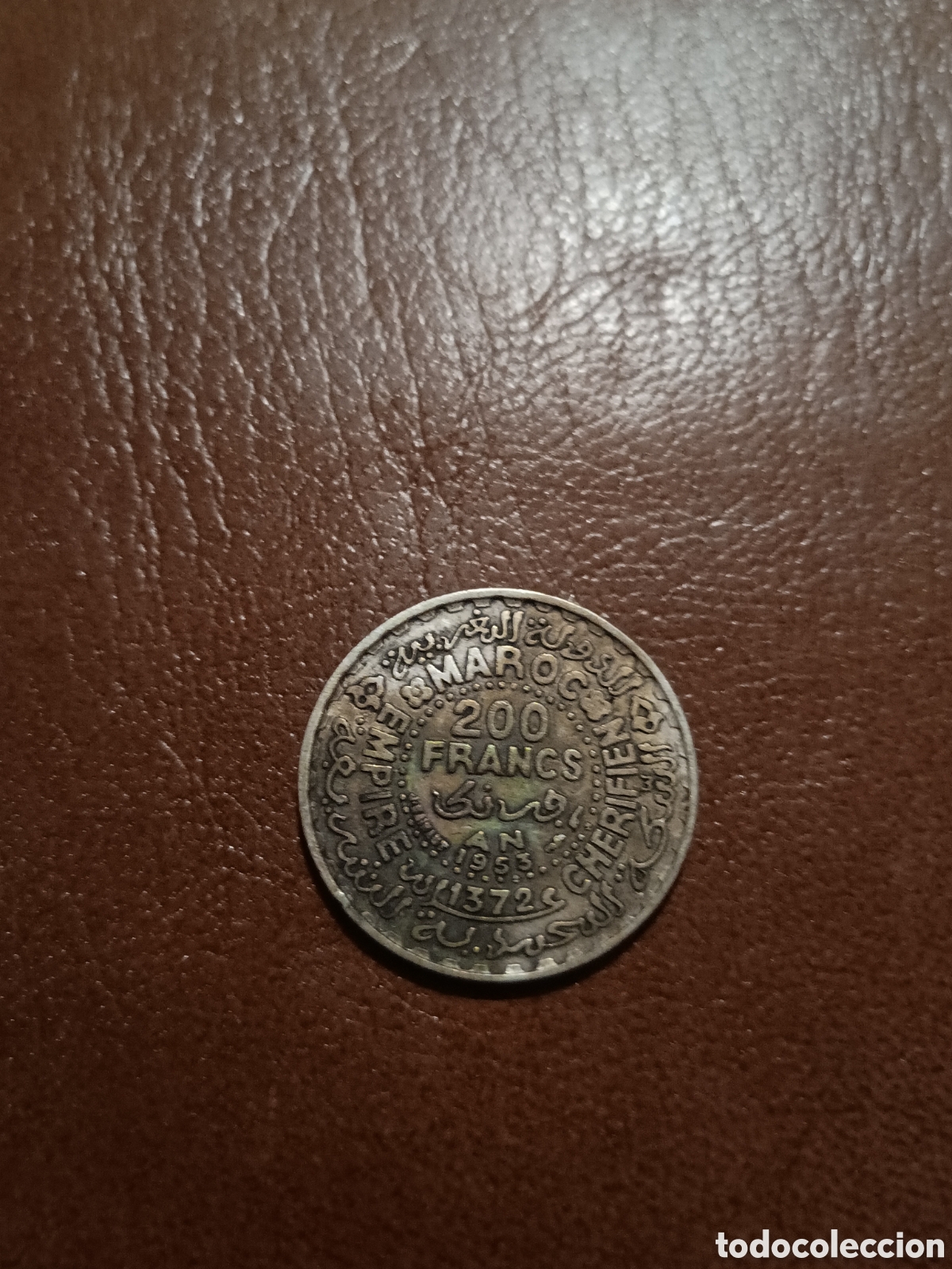 Monedas antiguas de &Aacute;frica: 200 FRANCOS 1953 PLATA - MARRUECOS