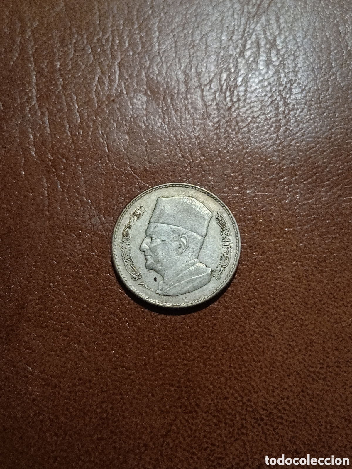 Monedas antiguas de &Aacute;frica: 1 DIRHAM 1960 PLATA - MARRUECOS - Foto 2