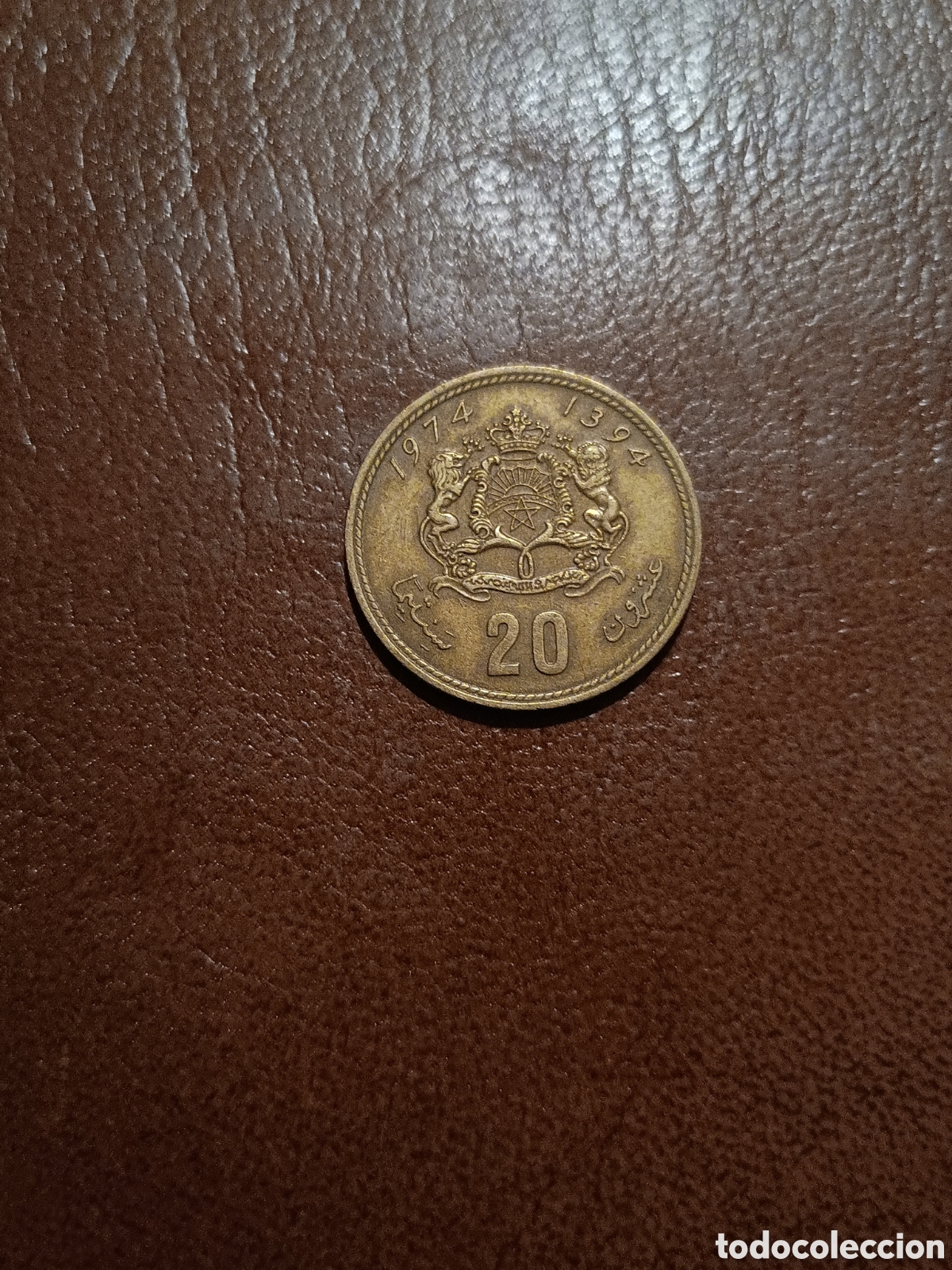Monedas antiguas de &Aacute;frica: 20 SANTIMAT 1945 - MARRUECOS