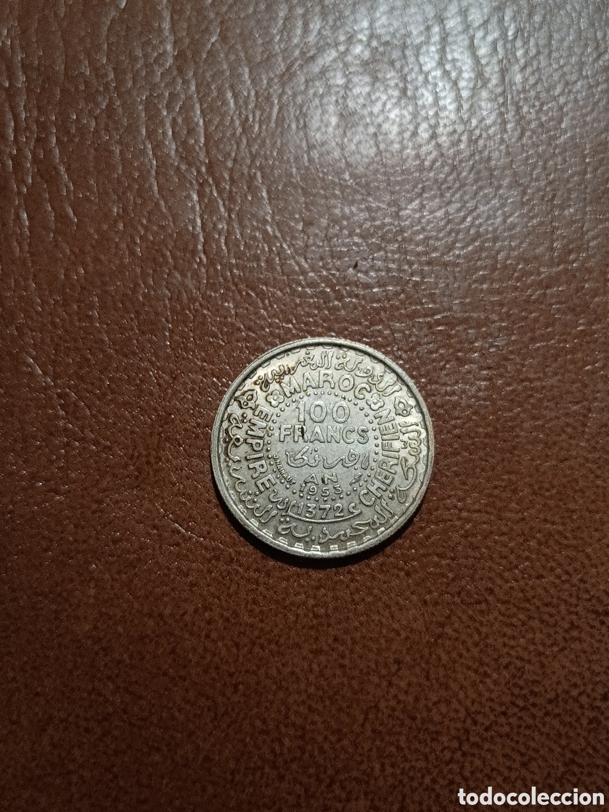 Monedas antiguas de &Aacute;frica: 100 FRANCOS 1953 PLATA - MARRUECOS