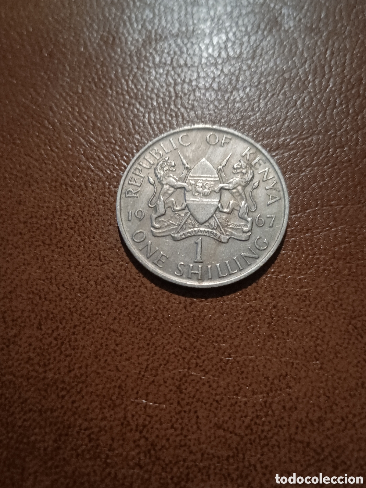Monedas antiguas de &Aacute;frica: 1 SHILLING 1967 - KENIA