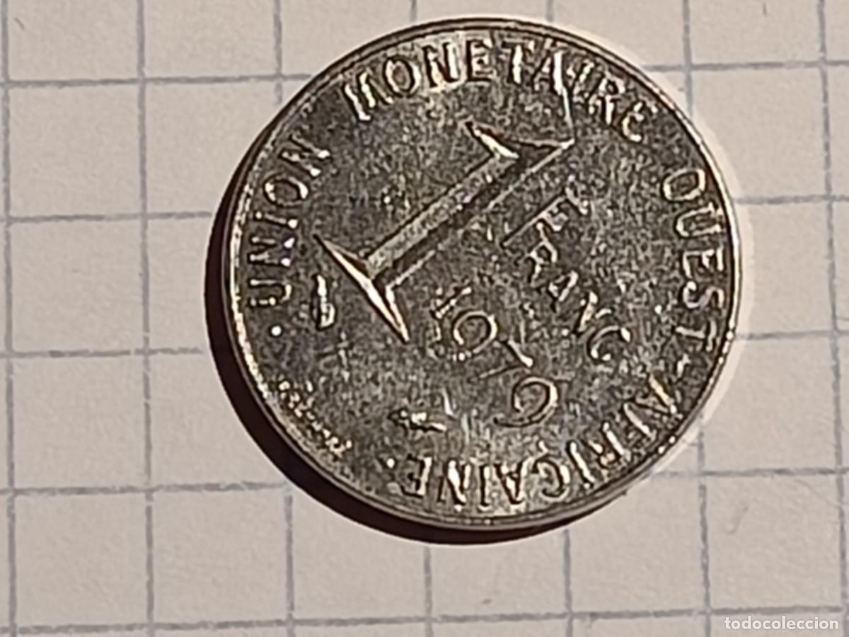 Monedas antiguas de &Aacute;frica: Moneda Etats d'Afrique de l'Ouest. 1 franc. 1979