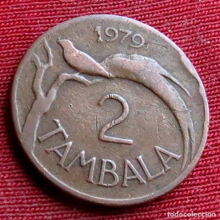 Monedas antiguas de &Aacute;frica: Malawi 2 tambala 1979 KM# 8.2 Lt 404 *V1