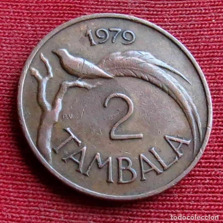 Monedas antiguas de &Aacute;frica: Malawi 2 tambala 1979 KM# 8.2 Lt 762 *V2