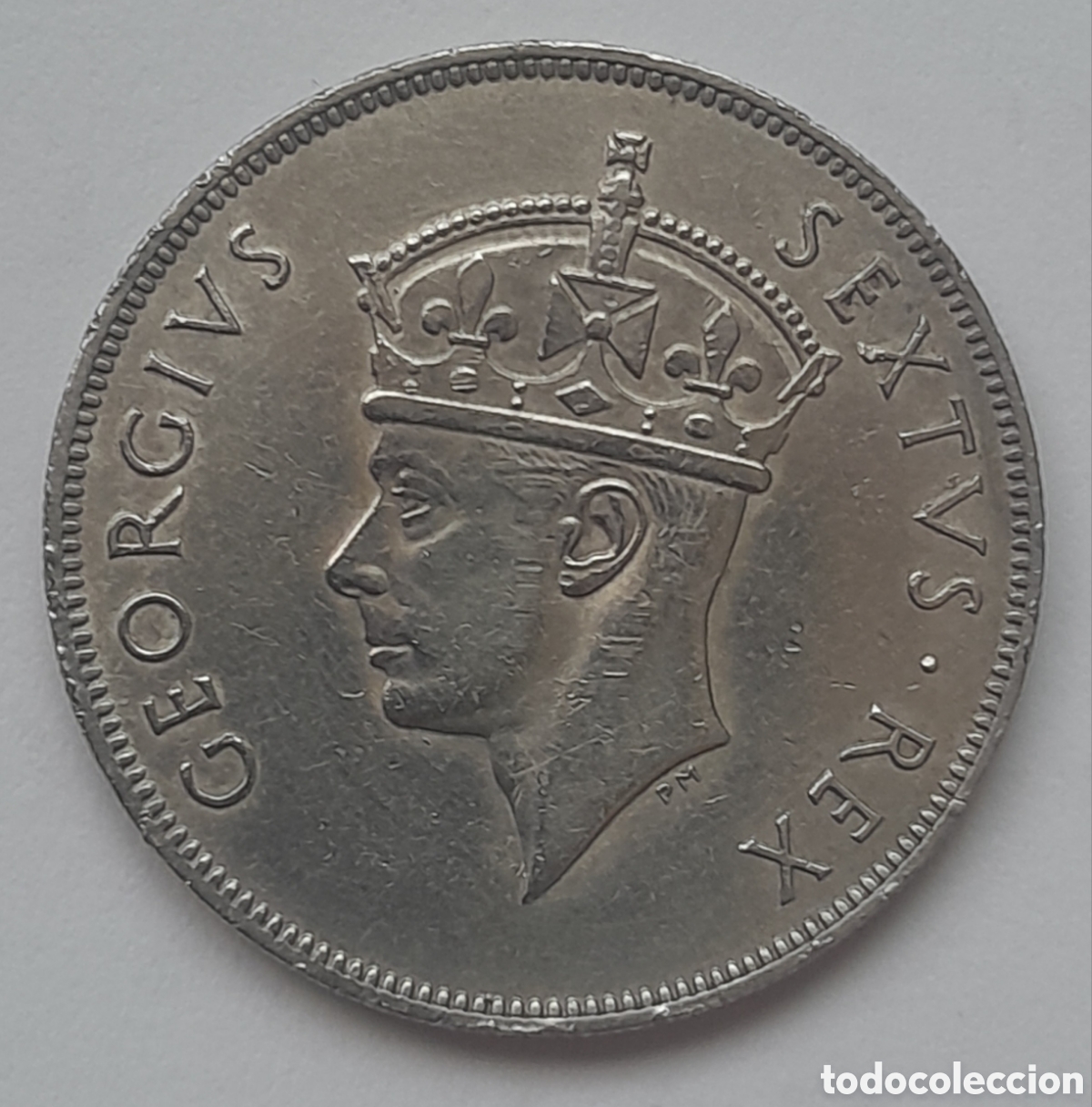 Monedas antiguas de &Aacute;frica: Moneda de 1 chelin / shilling de 1948 del Africa Oriental Britanica