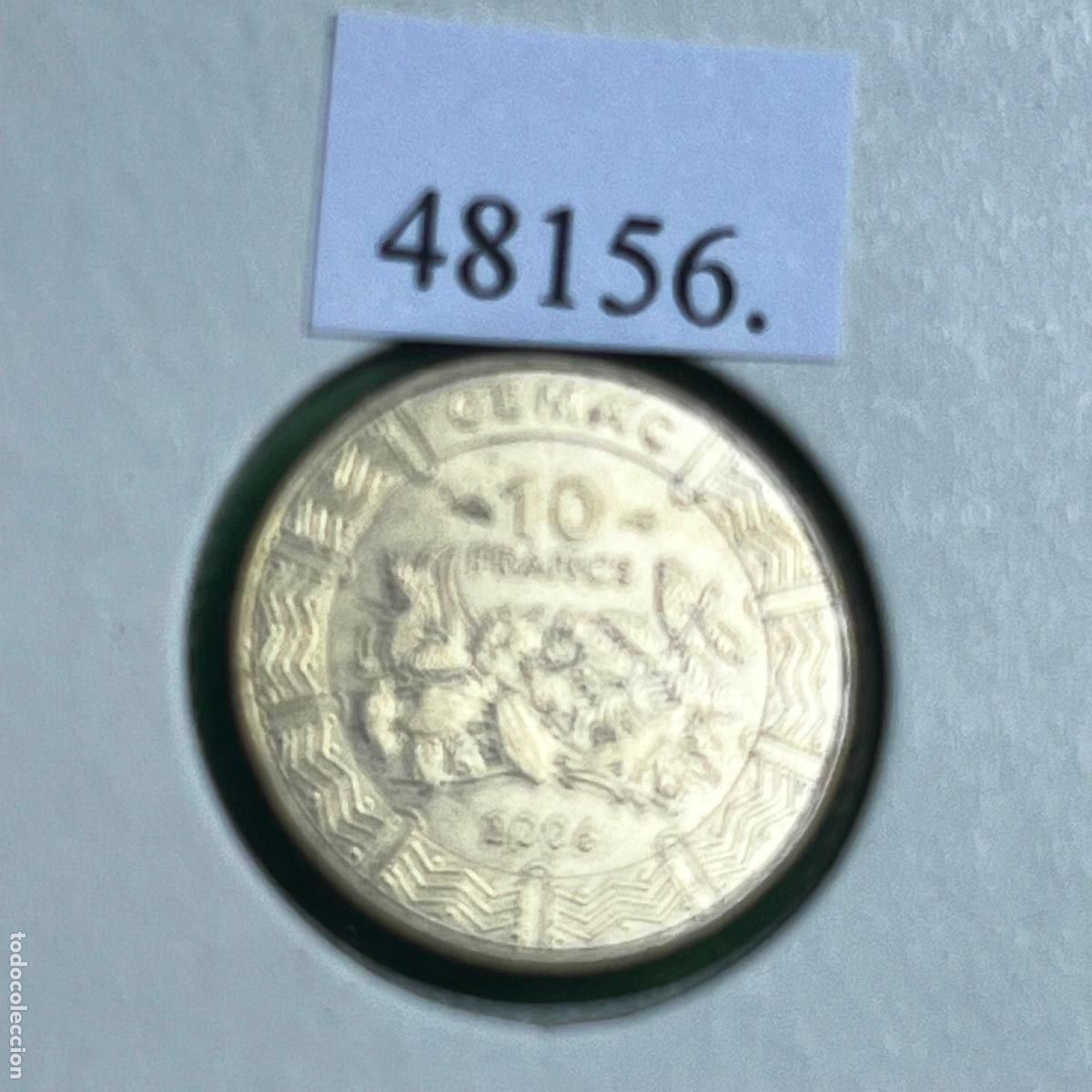 Monedas antiguas de &Aacute;frica: Estados de &Aacute;frica Occidental, 10 Francos CFA, 2006