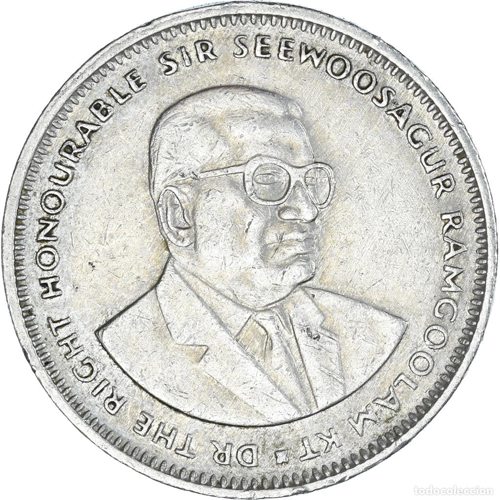 Monedas antiguas de &Aacute;frica: [#1460318] Moneda, Mauricio, Rupee, 1987