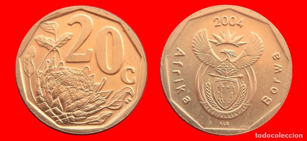Monedas antiguas de &Aacute;frica: 20 CENTAVOS 2004 SUDAFRICA-152184