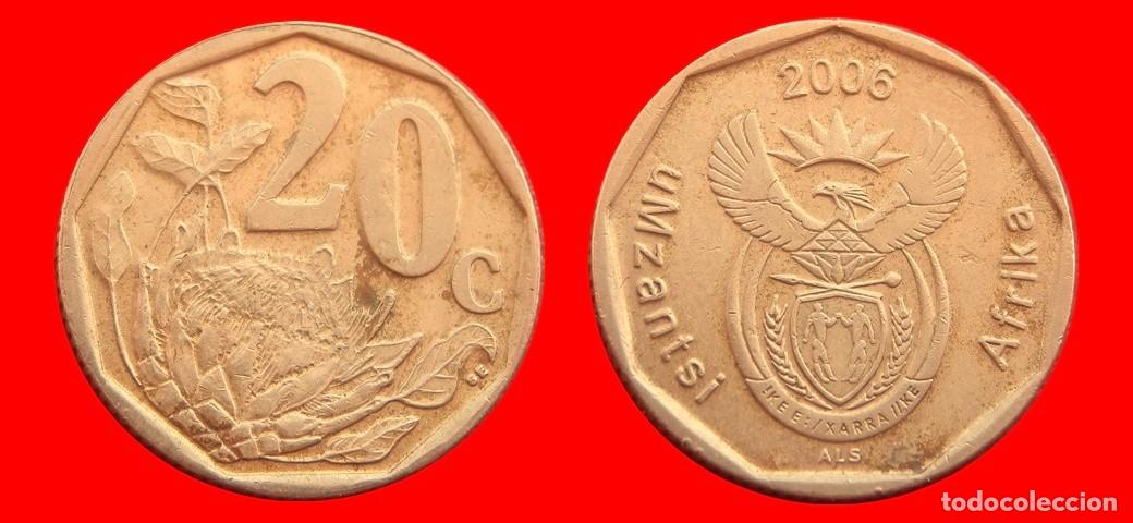 Monedas antiguas de &Aacute;frica: 20 CENTAVOS 2006 SUDAFRICA-152185