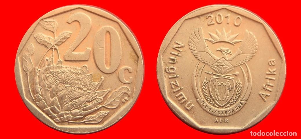 Monedas antiguas de &Aacute;frica: 20 CENTAVOS 2010 SUDAFRICA-152186