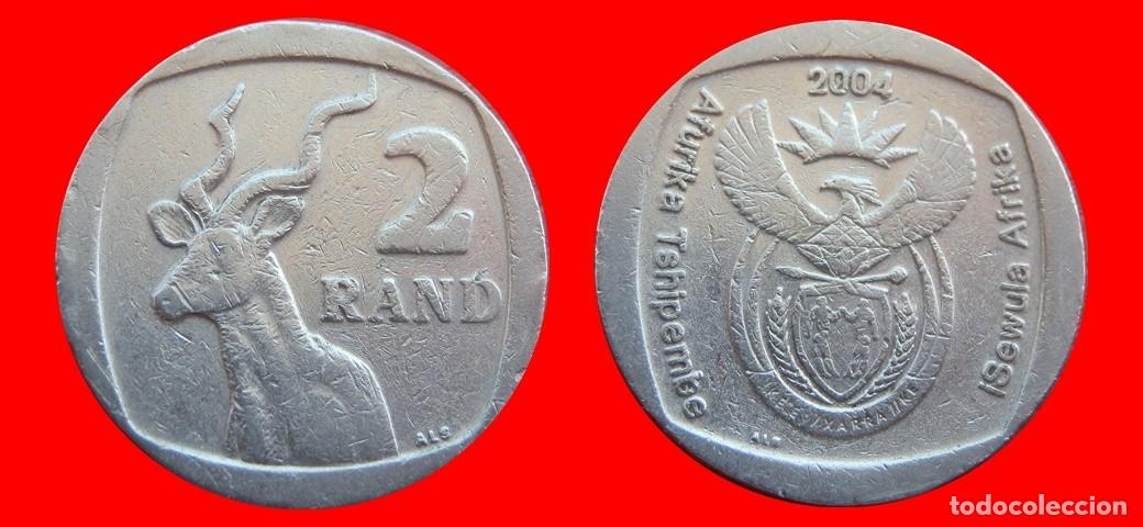 Monedas antiguas de &Aacute;frica: 2 RAND 2004 SUDAFRICA-152188