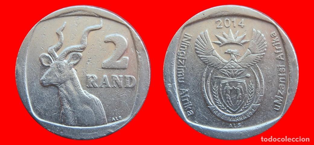 Monedas antiguas de &Aacute;frica: 2 RAND 2014 SUDAFRICA-152189