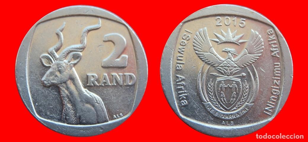 Monedas antiguas de &Aacute;frica: 2 RAND 2015 SUDAFRICA-152190