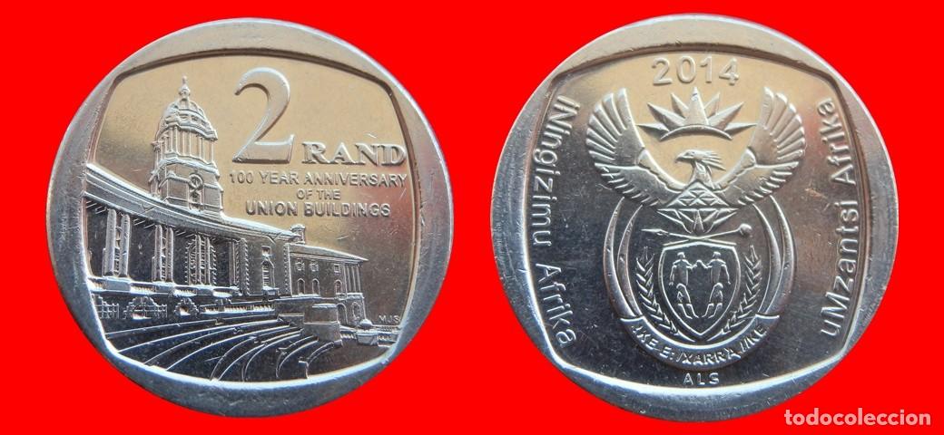 Monedas antiguas de &Aacute;frica: 2 RAND 2014 SUDAFRICA-152193