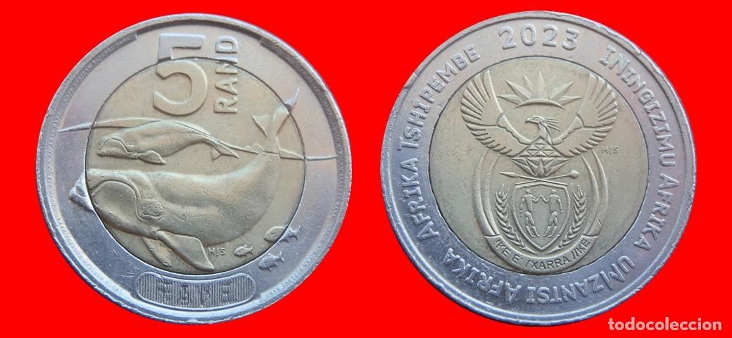 Monedas antiguas de &Aacute;frica: 5 RAND 2023 SUDAFRICA-152196