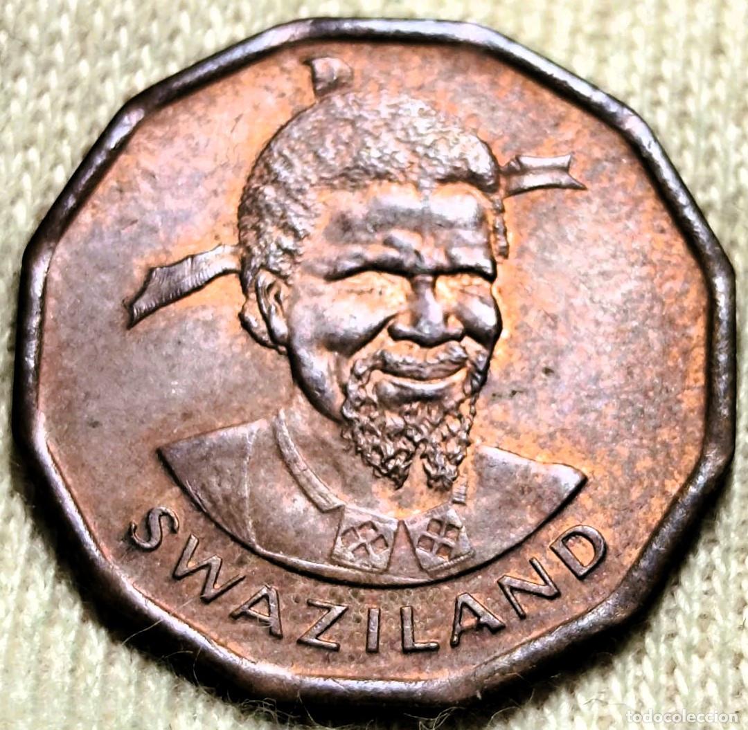 Alte M&uuml;nzen aus Afrika: Esuatini (Swazilandia) 1 centavo, 1975, FAO - , Sin Circular (SC) Lote 2361