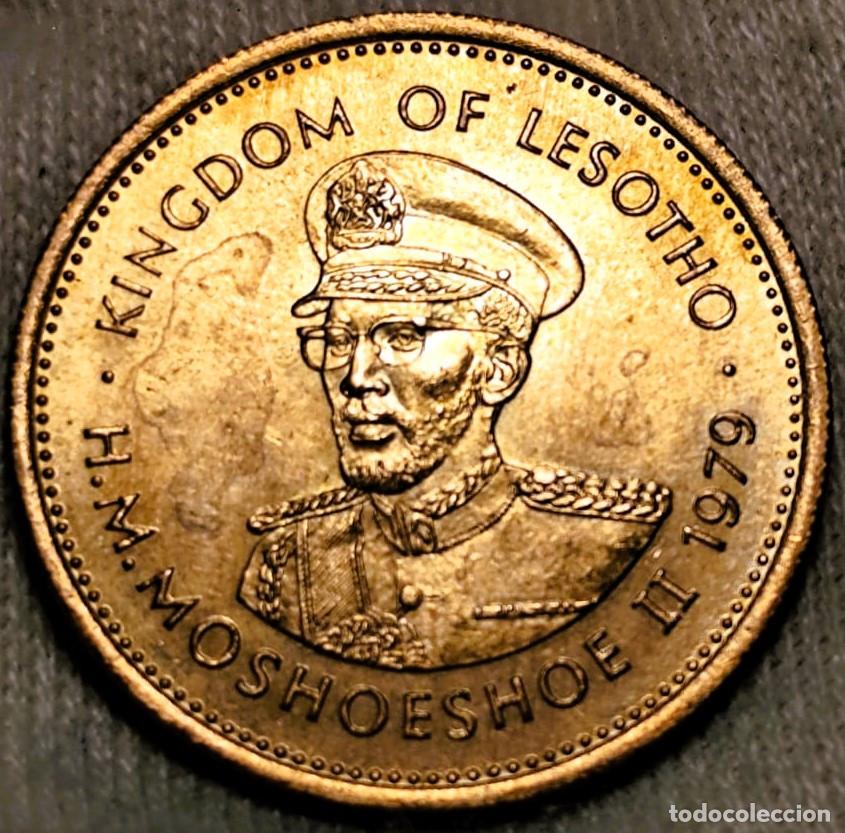 Monedas antiguas de &Aacute;frica: Lesoto &ndash; 5 Lisente 1979 &ndash; Sin Circular (SC-) &ndash; Lote 2444