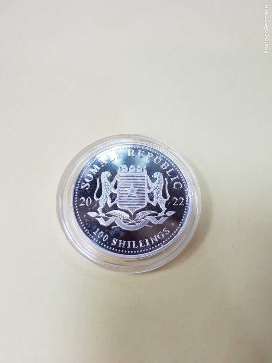 Monedas antiguas de &Aacute;frica: SOMALIA-100 SHILLINGS-2022-1 ONZA