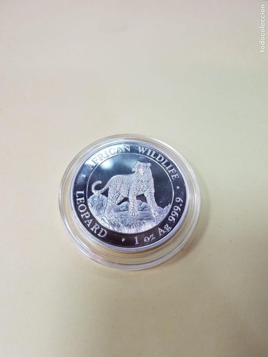 Alte M&uuml;nzen aus Afrika: SOMALIA-100 SHILLINGS-2022-1 ONZA PLATA O,999