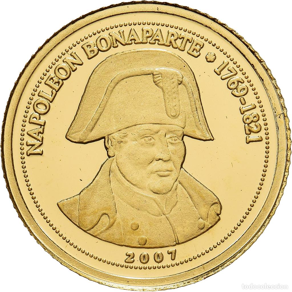 Monedas antiguas de &Aacute;frica: [#1214285] Rep&uacute;blica Democr&aacute;tica de Congo, 1500 Francs CFA, Napol&eacute;on Bonaparte, 2007
