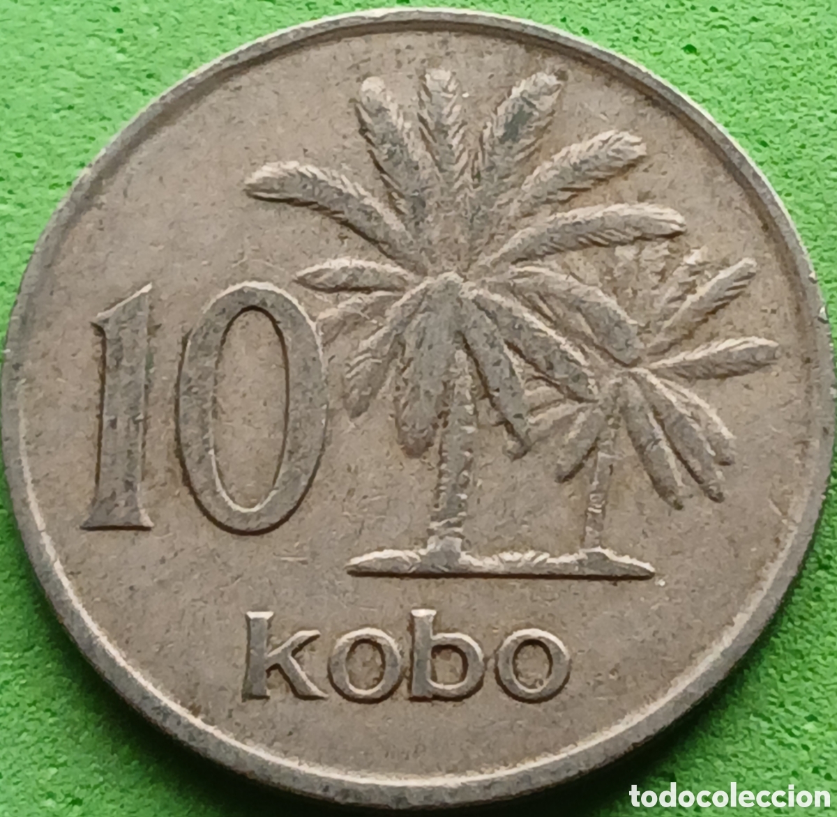 Monedas antiguas de &Aacute;frica: Nigeria 10 kobo 1973 km#10.1