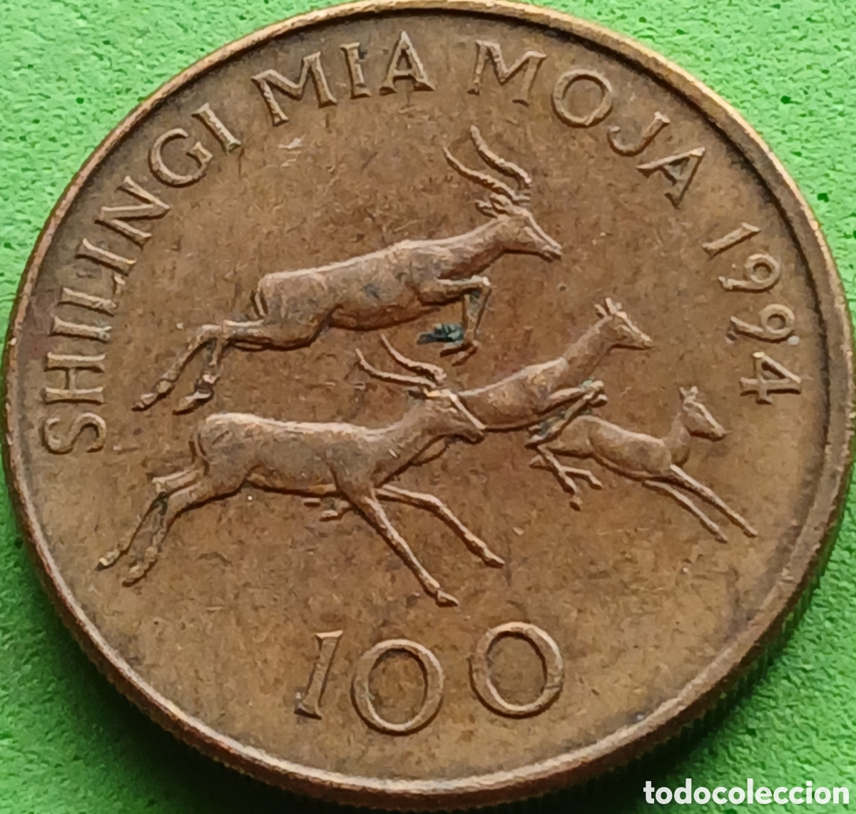 Monedas antiguas de &Aacute;frica: Tanzania 100 shilingi 1994 km#32