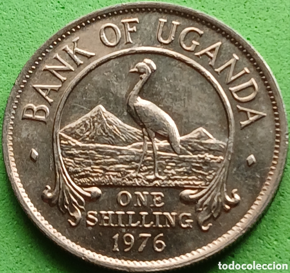 Monedas antiguas de &Aacute;frica: Uganda one shilling 1976 km#5a