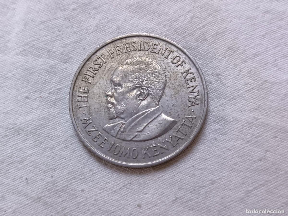 Moedas antigas de &Aacute;frica: ME22, Antigua Moneda Extranjera, Kenya, &Aacute;frica, 1971